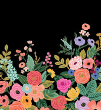 Tracy & Co Garden Party Wallpaper Mural - Black