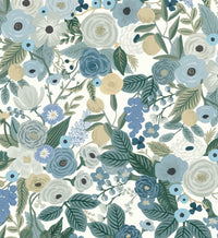 Tracy & Co Garden Party Peel & Stick Wallpaper - Indigo Multi
