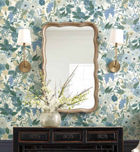 Tracy & Co Garden Party Peel & Stick Wallpaper - Indigo Multi