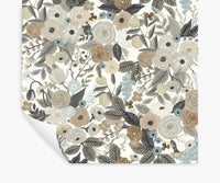 Tracy & Co Garden Party Peel & Stick Wallpaper - Linen Multi