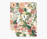 Tracy & Co Garden Party Peel & Stick Wallpaper Sample - Burgundy Multi