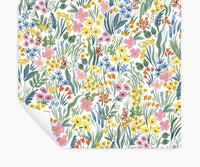 Tracy & Co Lea Peel & Stick Wallpaper - White