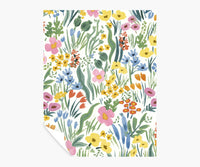 Tracy & Co Lea Peel & Stick Wallpaper Sample - White