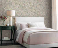 Tracy & Co Lea Peel & Stick Wallpaper Sample - Blush