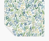 Tracy & Co Lea Peel & Stick Wallpaper - Indigo