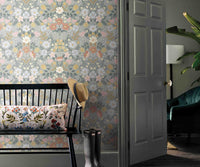 Tracy & Co Bramble Garden Peel & Stick Wallpaper Sample - Sage