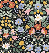 Tracy & Co Bramble Garden Peel & Stick Wallpaper - Black