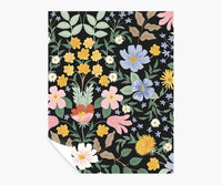 Tracy & Co Bramble Garden Peel & Stick Wallpaper Sample - Black