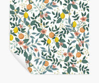 Tracy & Co Citrus Grove Peel & Stick Wallpaper - White