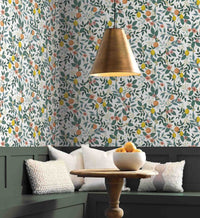 Tracy & Co Citrus Grove Peel & Stick Wallpaper - White