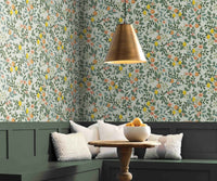 Tracy & Co Citrus Grove Peel & Stick Wallpaper Sample - Mint
