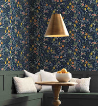 Tracy & Co Citrus Grove Peel & Stick Wallpaper - Navy