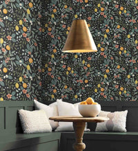 Tracy & Co Citrus Grove Peel & Stick Wallpaper - Black