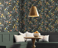 Tracy & Co Citrus Grove Peel & Stick Wallpaper Sample - Black
