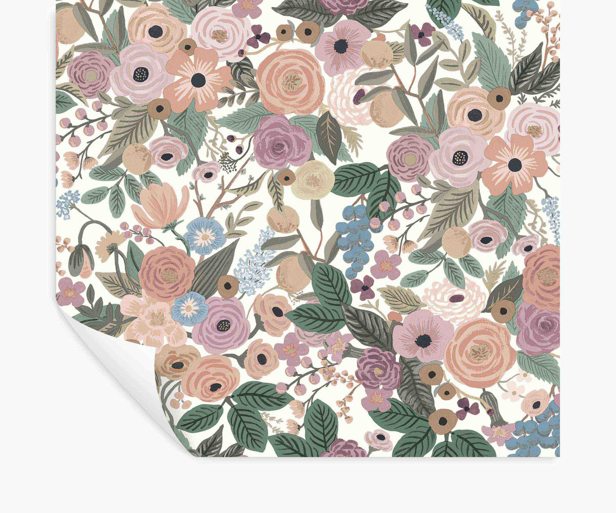 Tracy & Co Garden Party Peel & Stick Wallpaper - Blush Multi