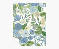 Tracy & Co Garden Party Peel & Stick Wallpaper Sample - Blue & Green