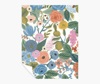 Tracy & Co Garden Party Peel & Stick Wallpaper Sample - Cobalt Multi