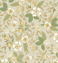 Tracy & Co Colette Peel & Stick Wallpaper - Linen