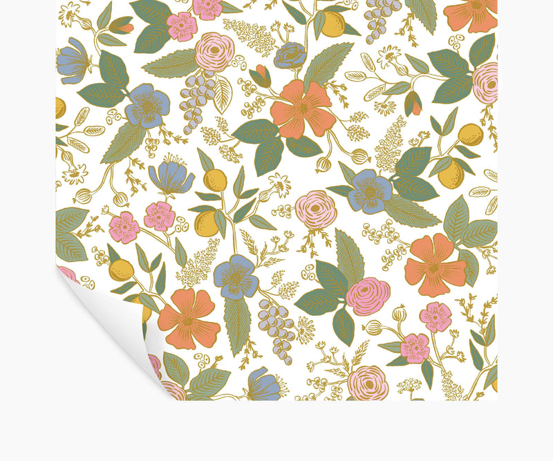 Tracy & Co Colette Peel & Stick Wallpaper - Rose Multi