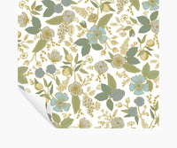 Tracy & Co Colette Peel & Stick Wallpaper - Blue Multi
