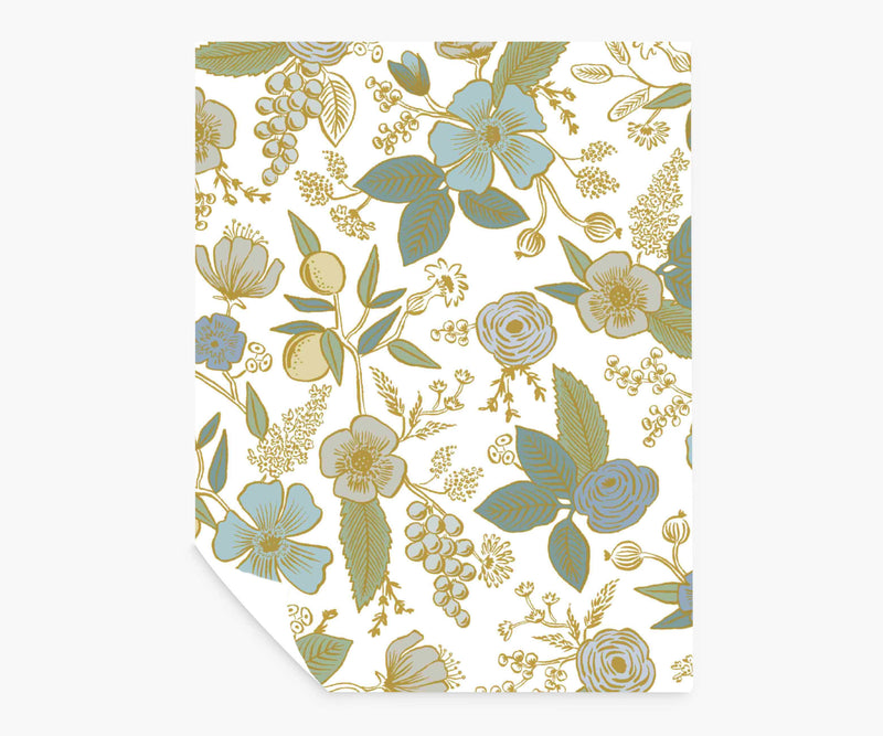 Tracy & Co Colette Peel & Stick Wallpaper Sample - Blue Multi