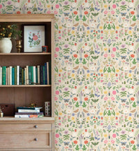 Tracy & Co Curio Peel & Stick Wallpaper - Cream