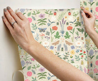 Tracy & Co Curio Peel & Stick Wallpaper - Cream