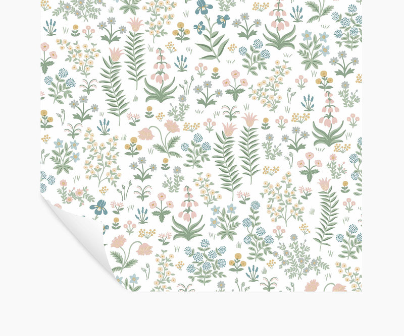 Tracy & Co Menagerie Garden Peel & Stick Wallpaper - Blush Multi
