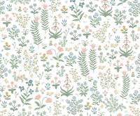 Tracy & Co Menagerie Garden Peel & Stick Wallpaper - Blush Multi