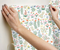 Tracy & Co Menagerie Garden Peel & Stick Wallpaper - Rose Multi